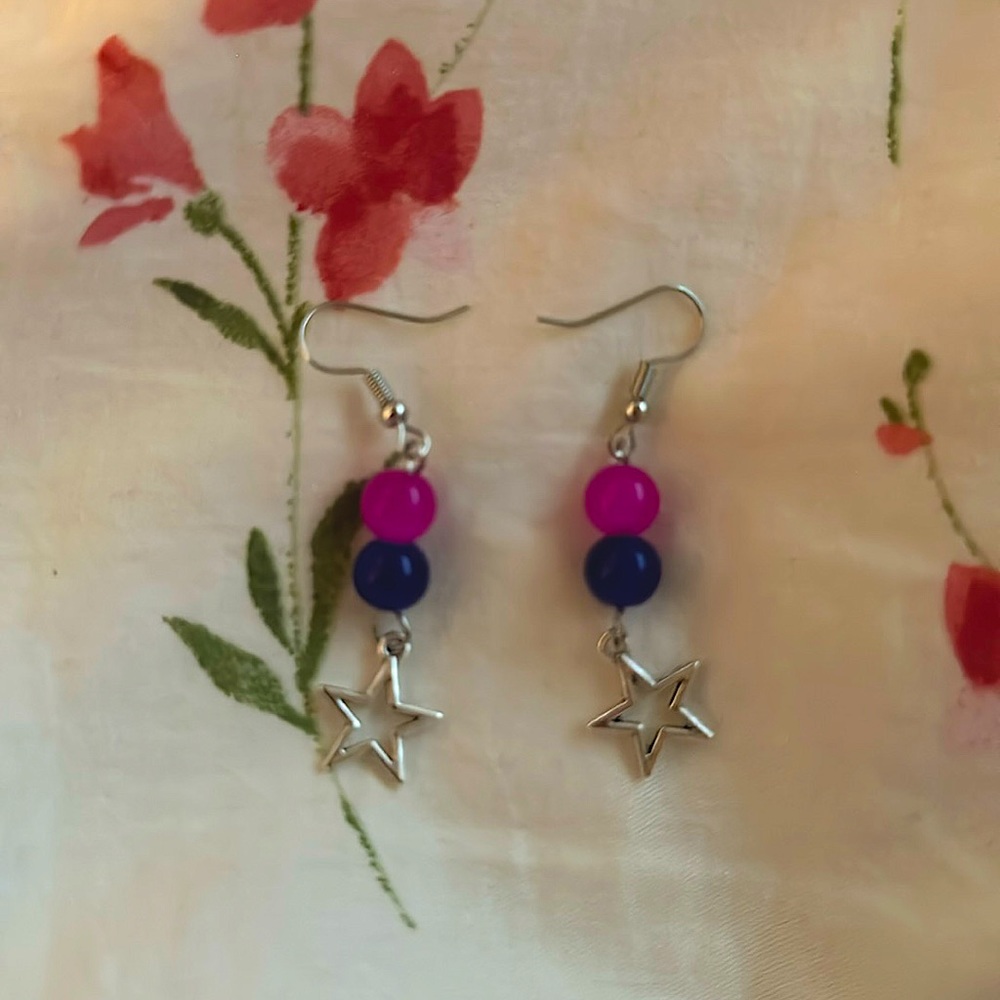 TV Girl Beaded Earrings | LAST ONES | Handmade